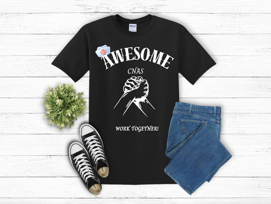 Awesome CNAs Heavy Cotton Tee